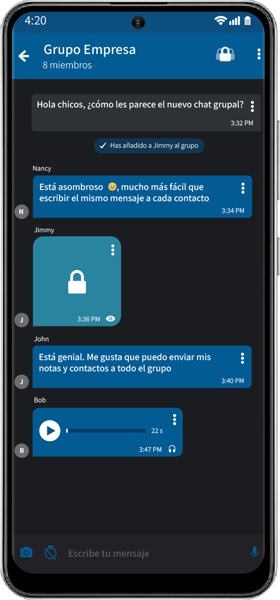 Llamadas encriptadas