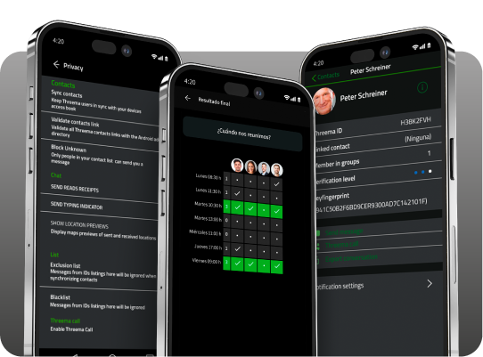 Threema App screenshot
