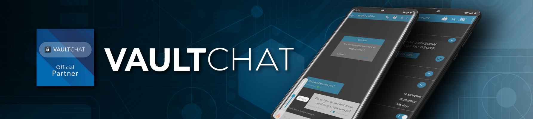 Vault chat Hero Banner